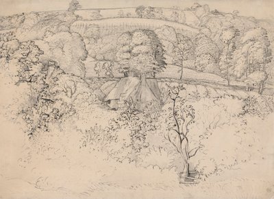 Il Cottage Primitivo, Shoreham da Samuel Palmer