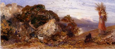 La Luna Nascente da Samuel Palmer
