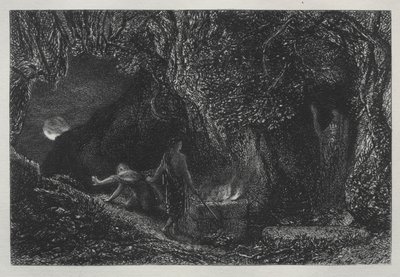 Il sepolcro da Samuel Palmer