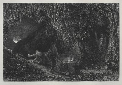 Il sepolcro, 1883 da Samuel Palmer