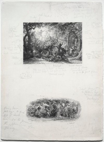 La Vite, 1852 da Samuel Palmer