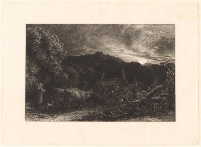Il contadino stanco da Samuel Palmer