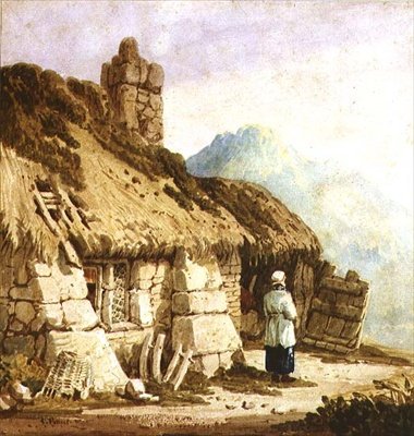 Un Cottage a Dartmoor da Samuel Prout