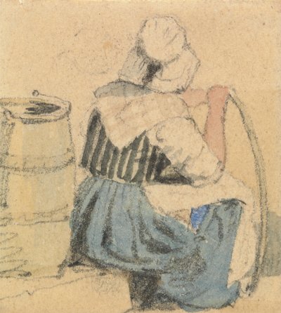 Contadina seduta da Samuel Prout
