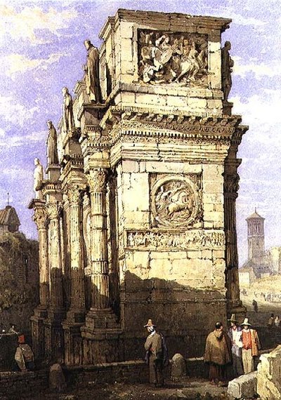 Arco di Costantino da Samuel Prout