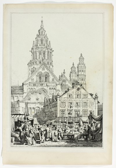 Cattedrale di Magonza da Samuel Prout