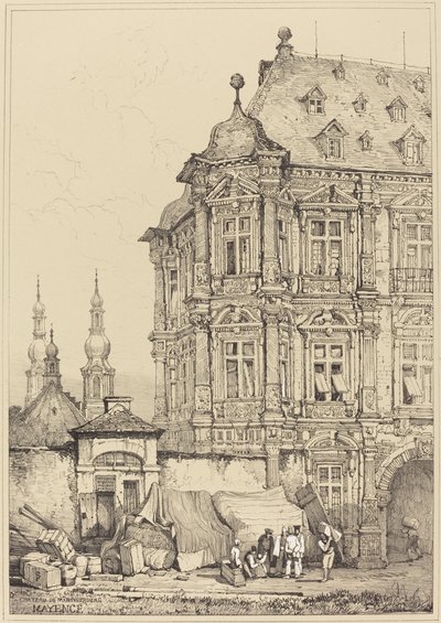 Castello di Martinsbourg, Magonza da Samuel Prout