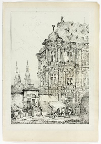 Castello di Martinsbourg, Magonza da Samuel Prout