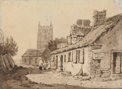 Chiesa e Capanne da Samuel Prout