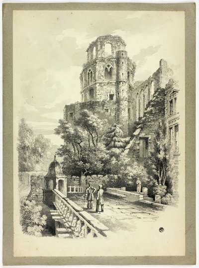 Castello di Heidelberg da Samuel Prout