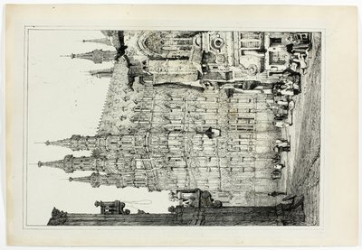 Hotel de Ville, Lovanio da Samuel Prout