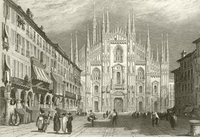 Duomo di Milano da Samuel Prout