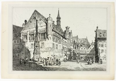 Rath Haus, Ulm da Samuel Prout