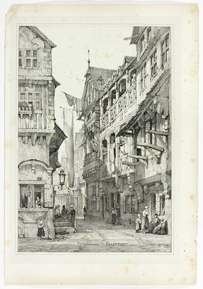 Sachsenhausen Francoforte da Samuel Prout