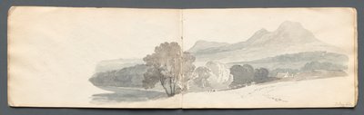 Taccuino: Colline di Eildon da Samuel Prout