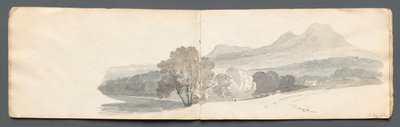 Taccuino: Colline di Eildon da Samuel Prout