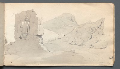 Taccuino: Rovina, 1814 da Samuel Prout