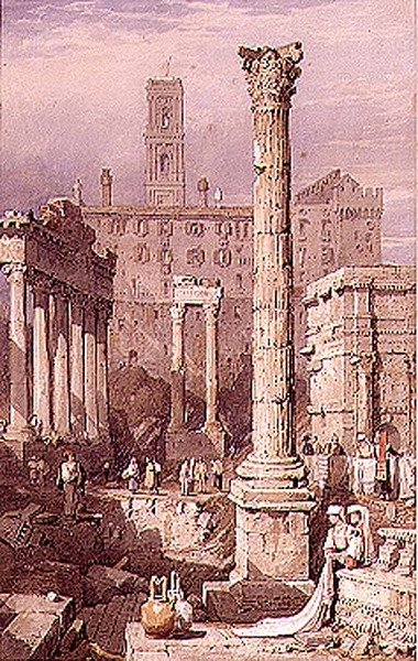Il Foro, Roma da Samuel Prout