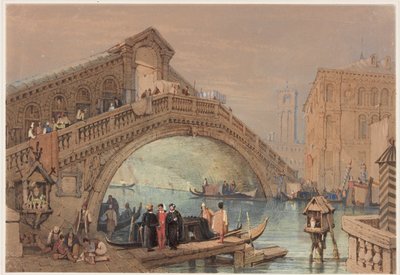 Il Rialto, Venezia da Samuel Prout