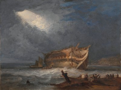 Il naufragio del Dutton, un East Indiaman da Samuel Prout