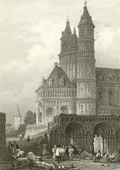 La cattedrale di Worms da Samuel Prout