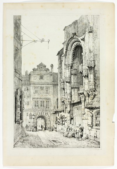 Chiesa di Týn, Praga da Samuel Prout