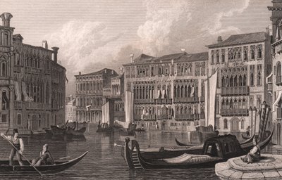 Veduta del Canal Grande di Ca