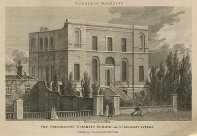 La scuola di carità dei massoni a St George