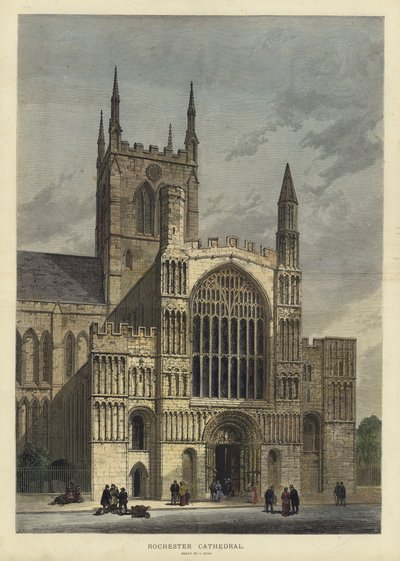 Cattedrale di Rochester da Samuel Read