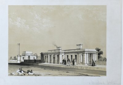 Stazione di Masborough c.1840 da Samuel Russell