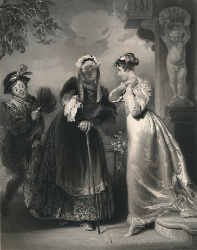 Giulietta e la nutrice Romeo e Giulietta da Samuel Sangster