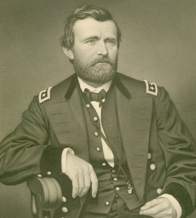 Il generale Ulysses S. Grant (ritagliato) da Samuel Sartain