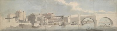 Ponte di Westminster, lato Surrey da Samuel Scott