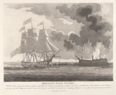 Brillante vittoria navale da Samuel Seymour