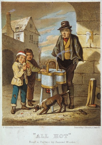 Tutto caldo, grida di Londra da Samuel Stanesby