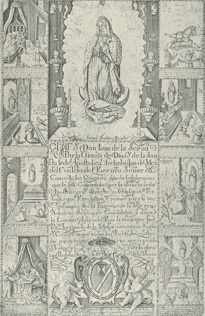 Indulgenza per la donazione di elemosine per la costruzione di una chiesa da Samuel Stradanus