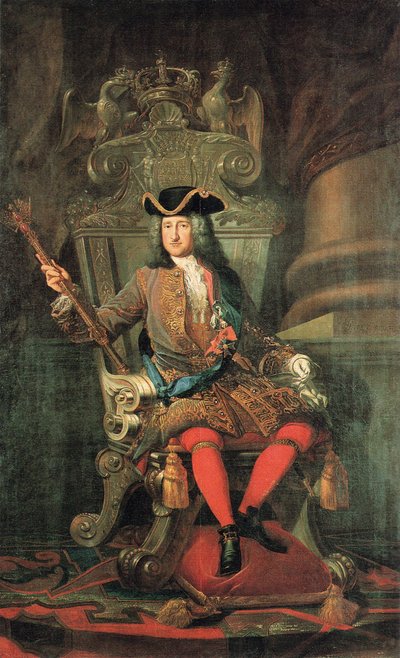 Tedesco: Re Federico I di Prussia sul trono d