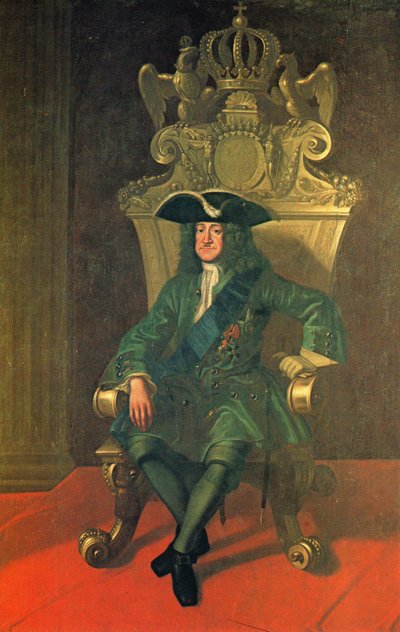 Ritratto di Federico I di Prussia da Samuel Theodor Gericke
