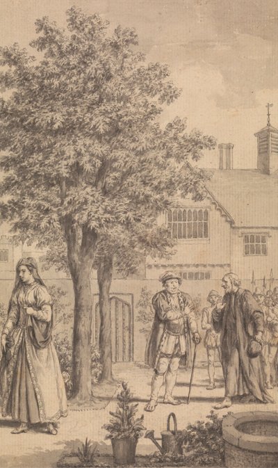 Caterina Parr, Enrico VIII e Vescovo Gardner da Samuel Wale