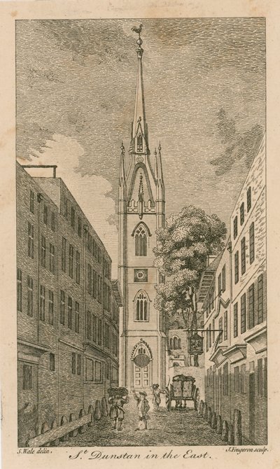 San Dunstan in the East, Londra da Samuel Wale