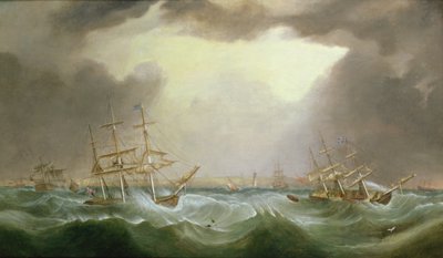 La grande tempesta del 6 e 7 gennaio 1839, 1882 da Samuel Walters