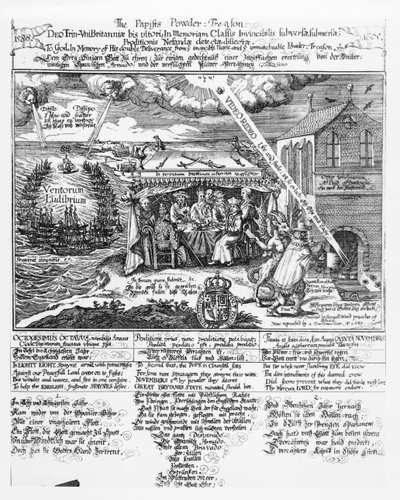 A Dio, in Memoria della sua Doppia Liberazione dalla Invincibile Armada (1588) e dal Tradimento della Polvere (1605), ripr. da un Transmariner, 1689 da Samuel Ward