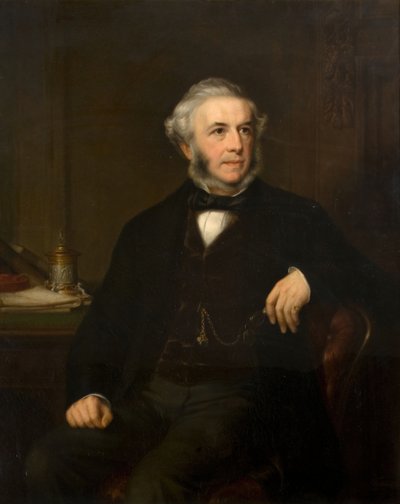 Ritratto di George Richards Elkington da Samuel West