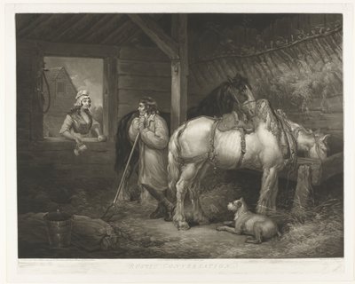 Conversazione rustica da Samuel William Reynolds (I)