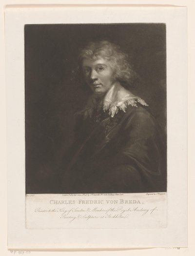 Ritratto di Carl Frederik von Breda da Samuel William Reynolds (I)