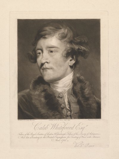 Caleb Whitefoord Esq. da Samuel William Reynolds
