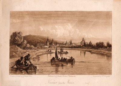 Namur dalla Mosa da Samuel William Reynolds