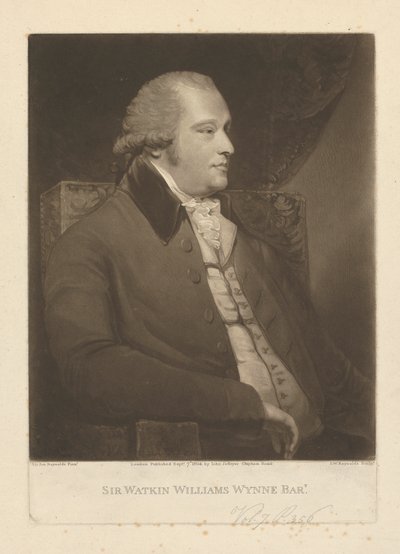 Sir Watkin Williams-Wynn, 4° Barone Wynn da Samuel William Reynolds