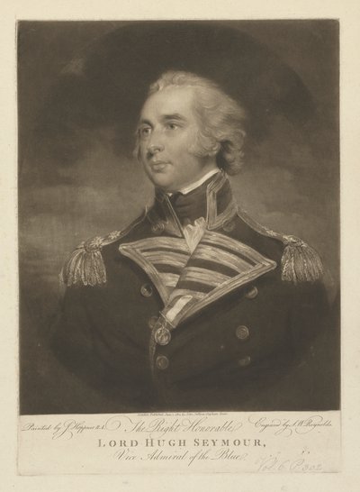 Vice Ammiraglio Lord Hugh Seymour da Samuel William Reynolds