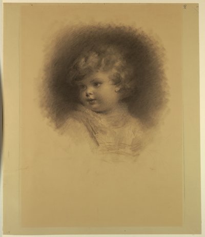 Ritratto di un bambino da Samuel Worcester Rowse